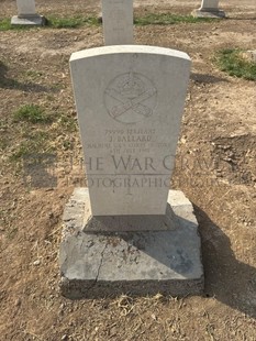 BAGHDAD (NORTH GATE) WAR CEMETERY - BALLARD, J